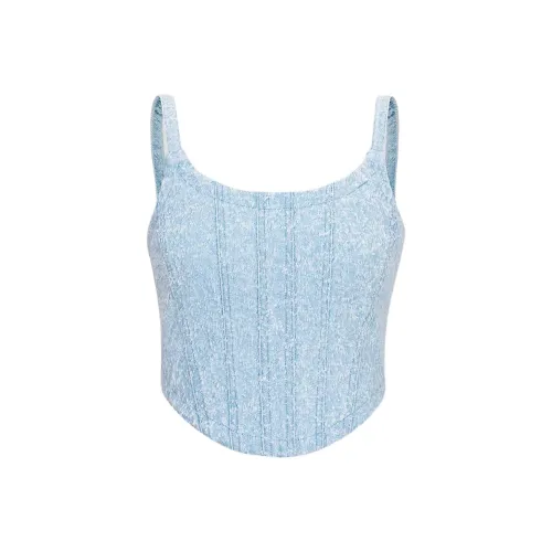 Karl Lagerfeld Топ на бретелях Женский Синий