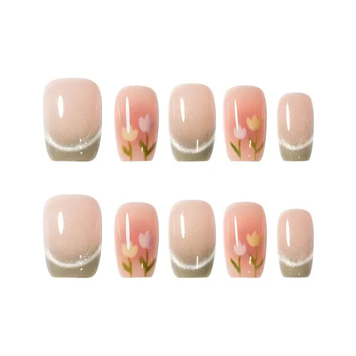 MAYCHAO Ручная работа Искусственный Ногтик Короткий Квадратный