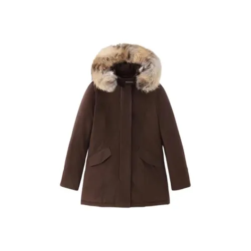 WOOLRICH FW22 Куртки и пальто Женские Коричневый
