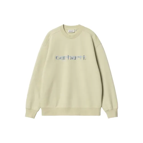 Carhartt WIP Свитшот Женский Светло-Зеленый