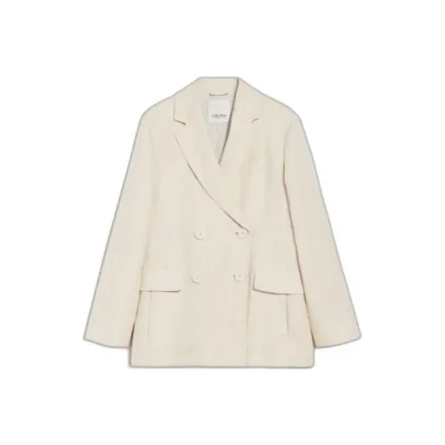 'S MAX MARA Куртки Пальто Женские Бежевый