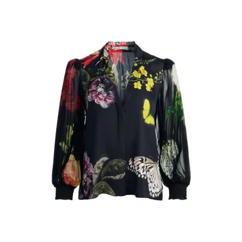 ALICE+OLIVIA Рубашка Женская Черная