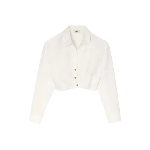 SANDRO Белые Женские Рубашки