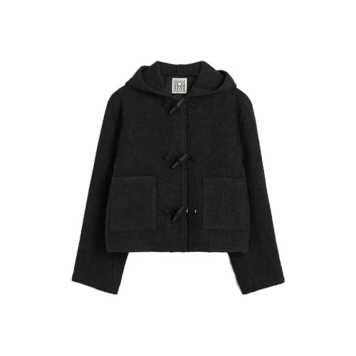 TOTEME Темный вересковый серый Женские куртки