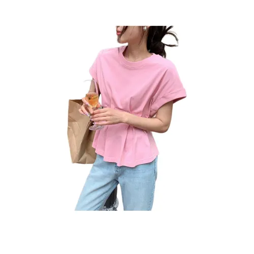 NANING9 Розовые Женские Футболки