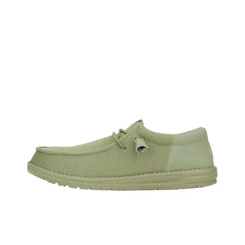 Heydude WALLY Funk MONO Повседневная обувь Мужская Оливково-зеленая