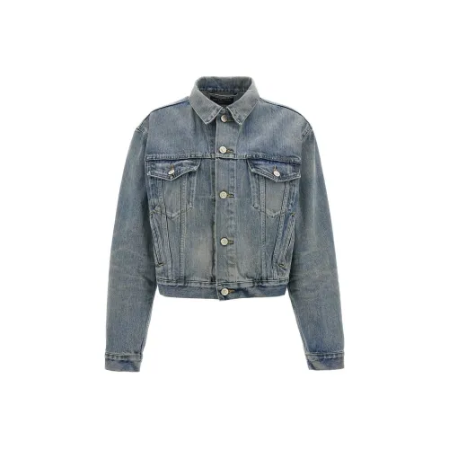 Balenciaga Куртки и Пальто Женские Синие