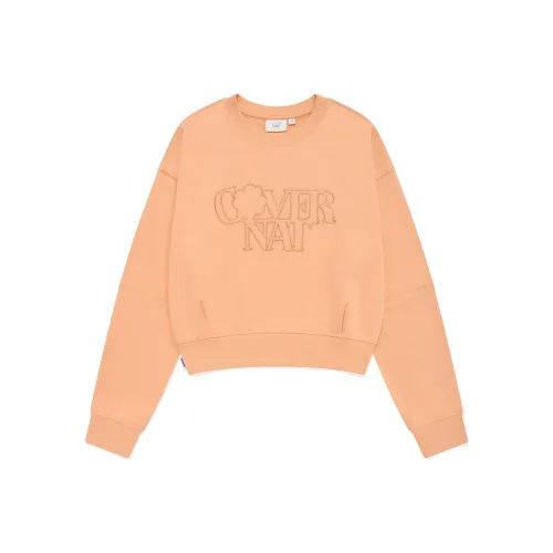 COVERNAT SS24 Толстовка Женская Deep Лосось
