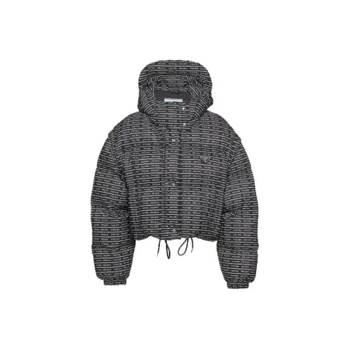 PRADA Черные Женские Пуховики