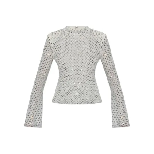 Self Portrait T-Shirt Женская Серый