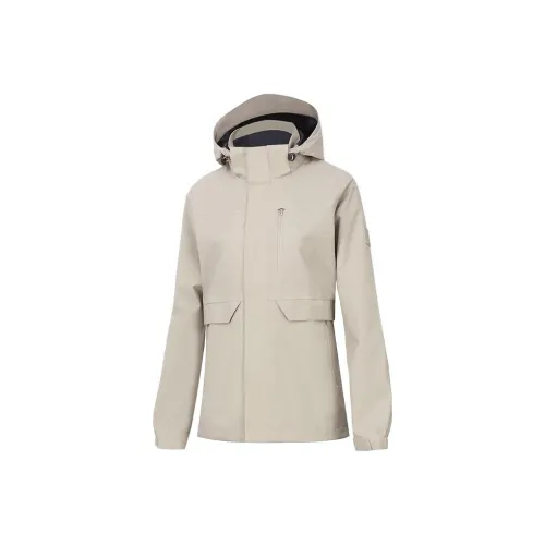 LINING Куртка Женская Светлая Теплая Хаки