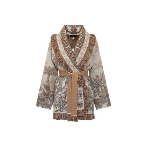 Alanui Трикотаж Женский Светло-Коричневый