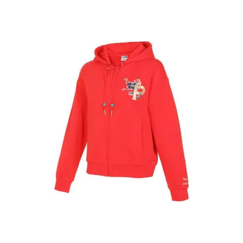 PUMA Куртки и Пальто Женские Оранжевые Красные