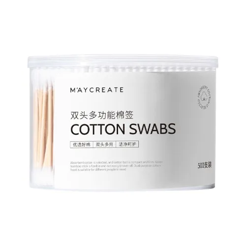 JIANMEICHUANGYAN Одноразовый инструмент для чистки ушей домашнее использование фармацевтическая дезинфекция стерильные хлопковые ватные палочки хлопковый стержень