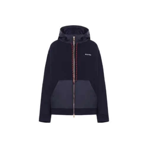 MIU MIU Куртки и Пальто Женские Синие