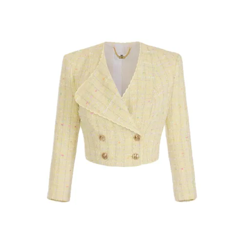 Elisabetta Franchi Куртки и Пальто Женские Желтые