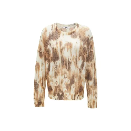 ONLY E13 Tobacco Brown Women's Knitwear