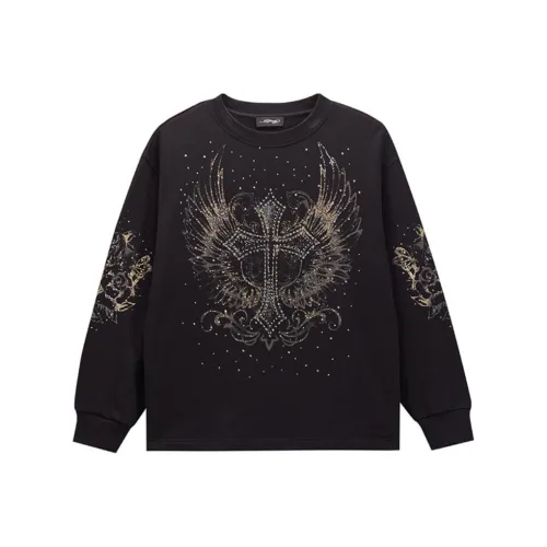 Ed Hardy Черные Женские Свитшоты
