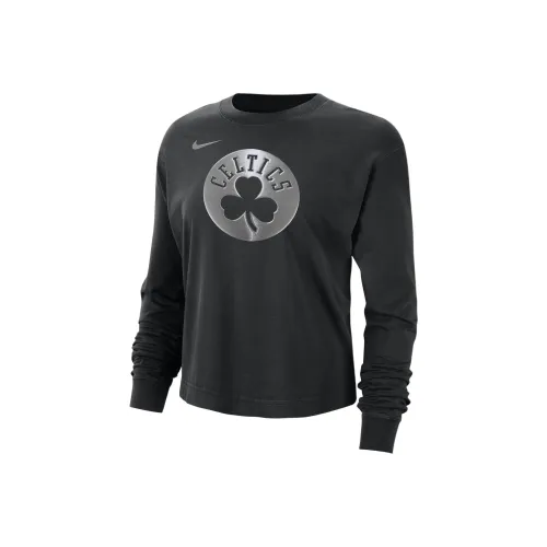 Nike x NBA Бостон Celtics Courtside T-Shirt Женская Черная
