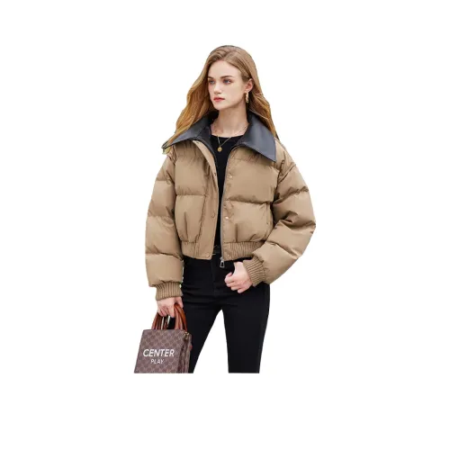 TOUCH Пуховик Женский Темный Хаки