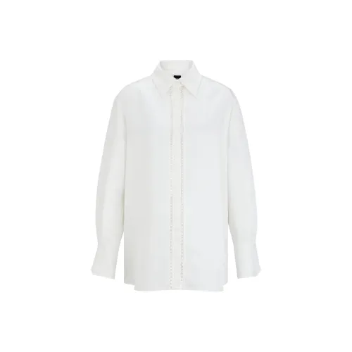 HUGO BOSS Белые Женские Рубашки