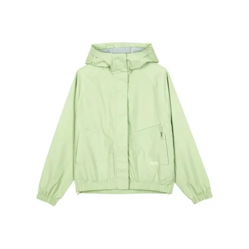 Skechers Куртки и Пальто Женские Gardenia Зеленый