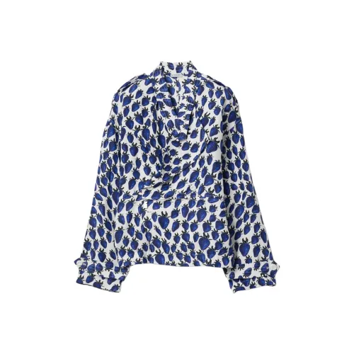 Burberry Синие Женские Рубашки