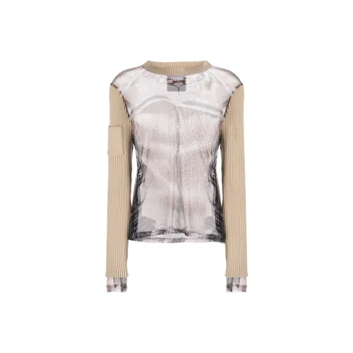 YProject x Jean Paul Gaultier Трикотаж Женский Бежевый