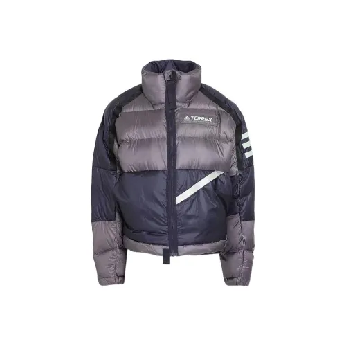 Adidas Морской синий Женские Пуховики