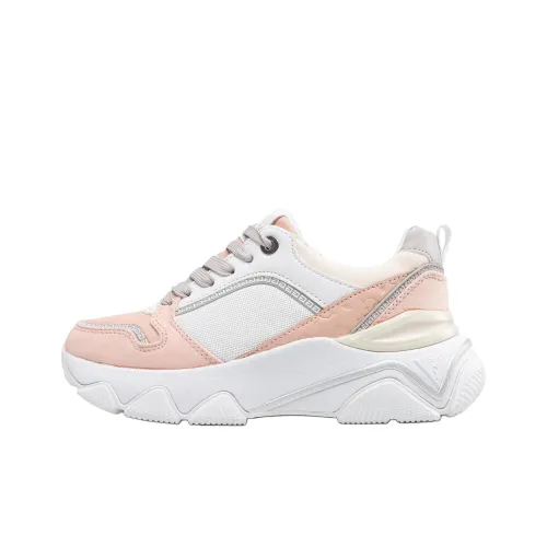 GUESS Повседневный Низкий Топ Розовый Женский