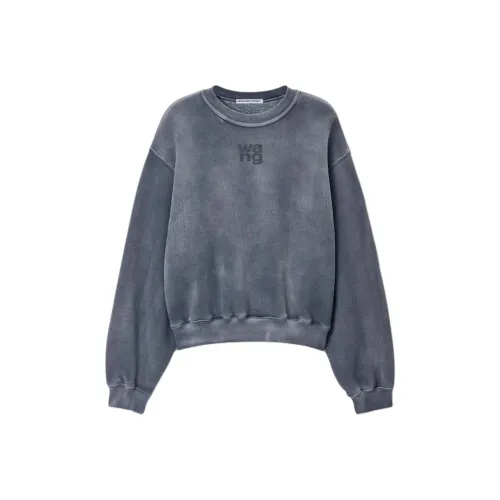 Alexander Wang FW24 Толстовка Женская Washed Asphalt