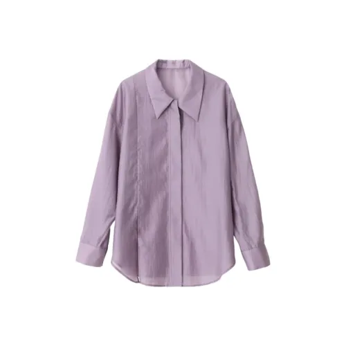 CHIC VEN Фиолетовые Женские Рубашки