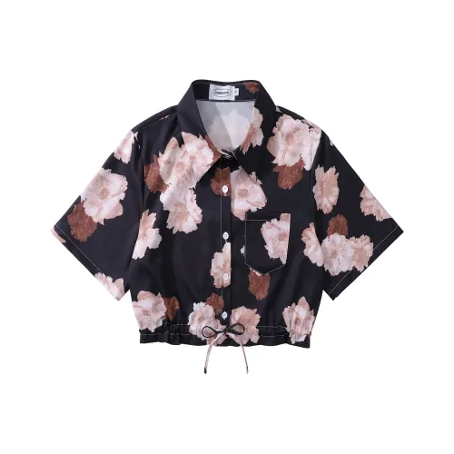 BEAR UNION Черные Женские Рубашки