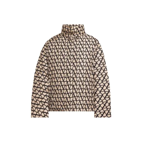 Valentino Бежевые Женские Пуховики