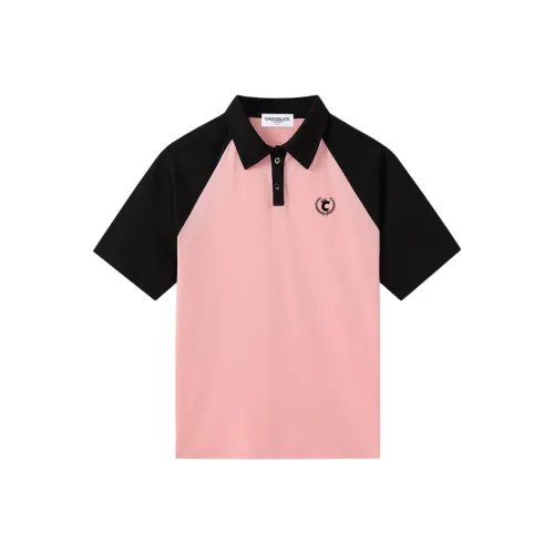 CHOCOOLATE Поло Унисекс PKX Черный Розовый