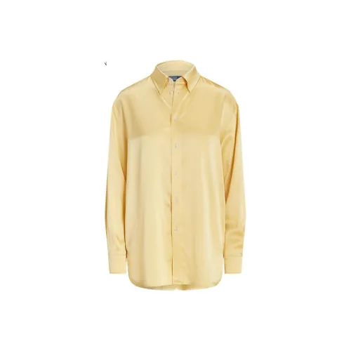 Polo Ralph Lauren SS24 Рубашка Женская Желтая