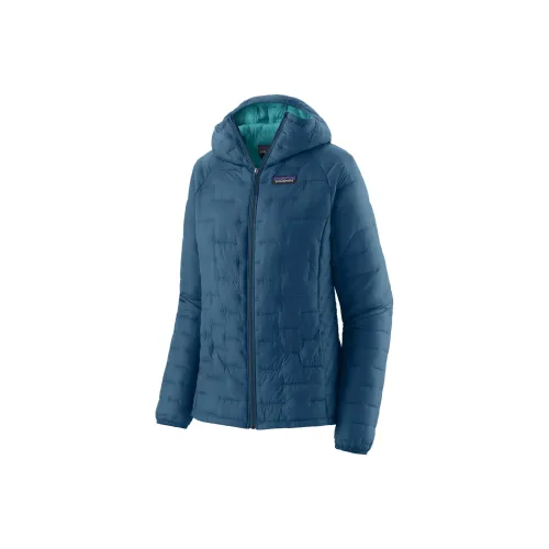 Patagonia Micro PUFF DOWN Куртка Женская Синяя