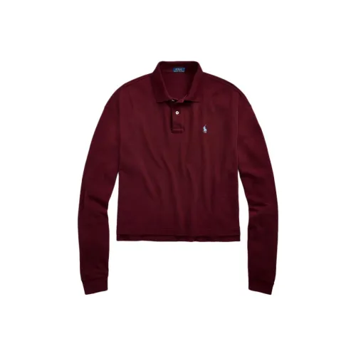 Polo Ralph Lauren SS24 Polo Женские Бордовый