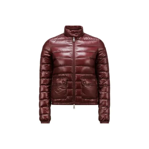 Moncler Lans Series Пуховик Женские Бордовый