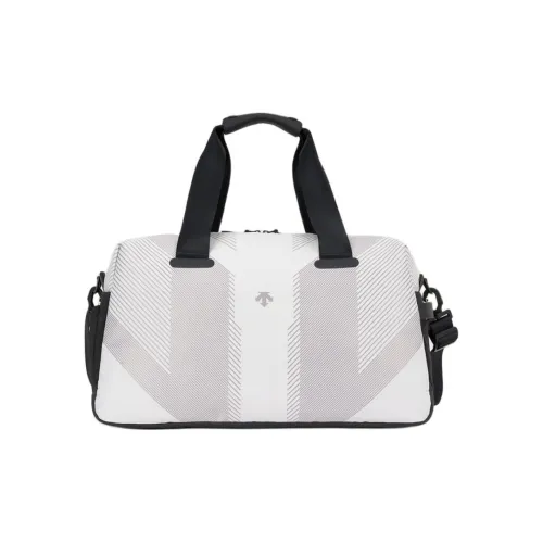 DESCENTE Training Gym Сумки Jacquard Серый Белый Мужской