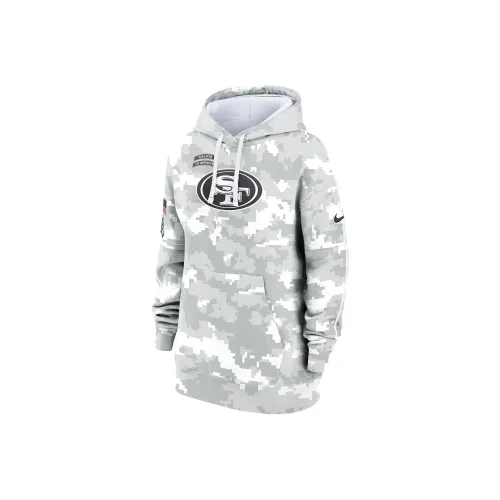 nike ClubNFL San Francisco 49ers Salute To Service Primary Edge Свитшот Женская Белый