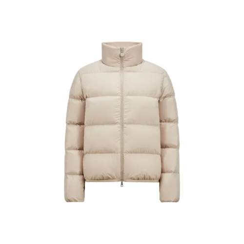 Moncler Abbadia Series Пуховик Женский Бежевый
