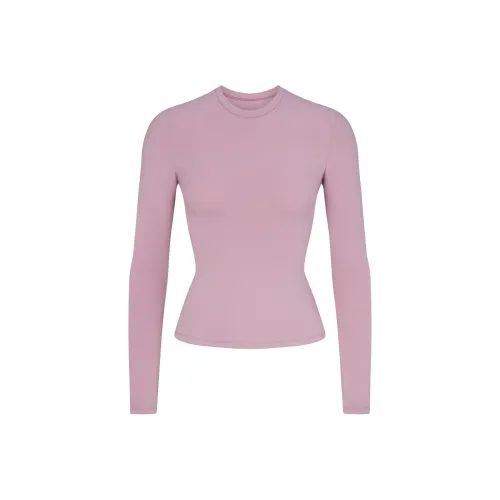 SKIMS Обычный T Рубашка Женские DUSK Nightfall Цвет