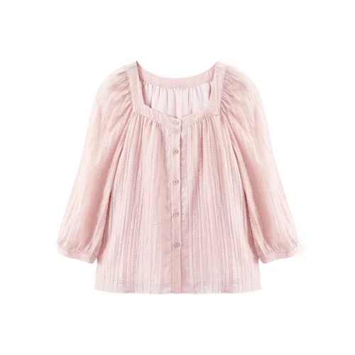 XIANGYING Розовые Женские Рубашки