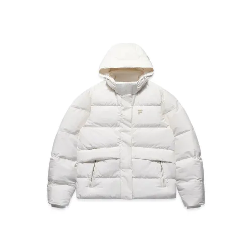 FILA FUSION Пуховик Женский Cloud White