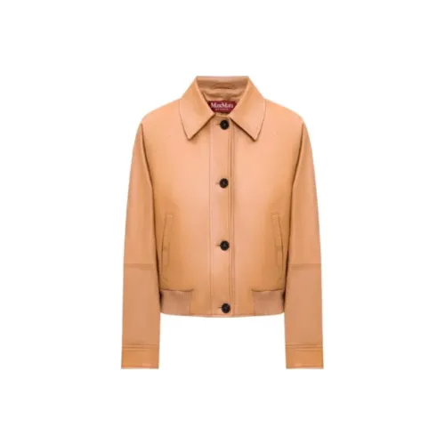 MaxMara Куртки и Пальто Женские Оранжевые Красные