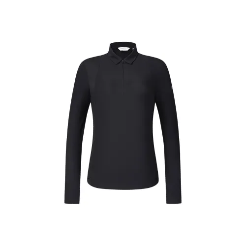 FILA GOLF серия Поло Женское Темно-черное