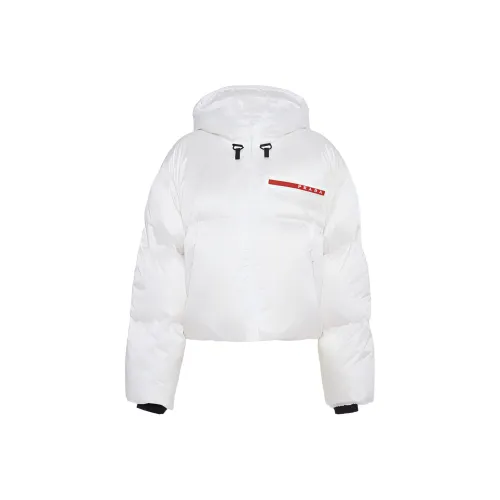 PRADA SS23 Куртки и Пальто Женские Белые