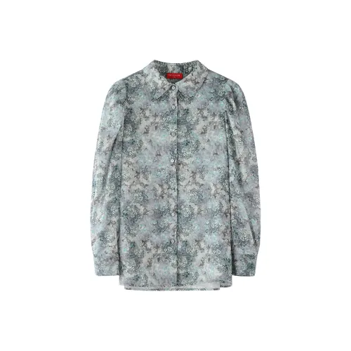 THE SEA LIFE Рубашка Женская Небесно-голубая