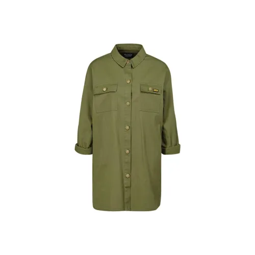 Barbour Зеленые Женские Куртки